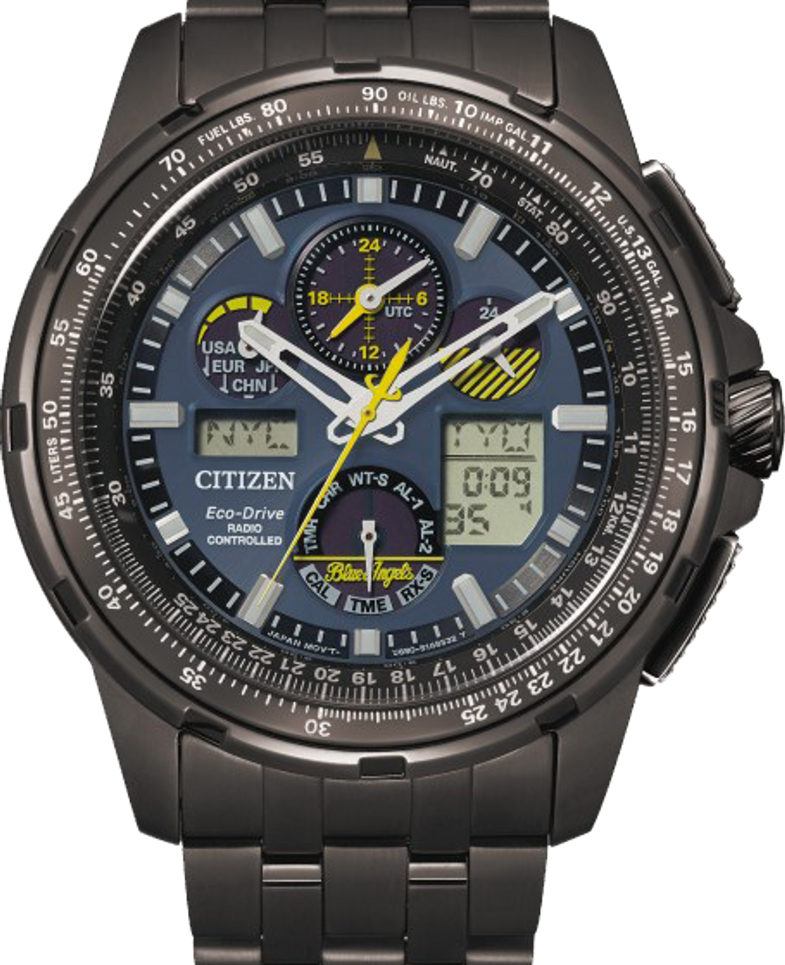 Citizen eco drive discount skyhawk blue angels